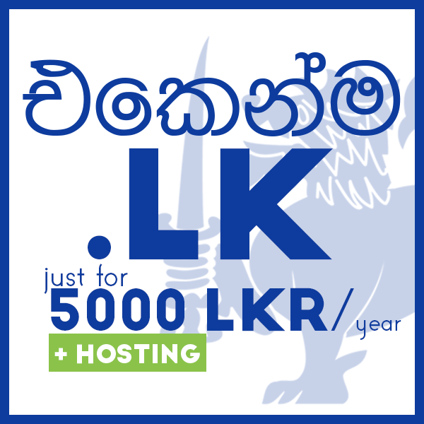 .lk Domain offer